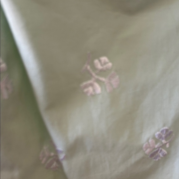 NWT Shoshanna Light Green Dress with White Embroidery - Picture 5 of 13